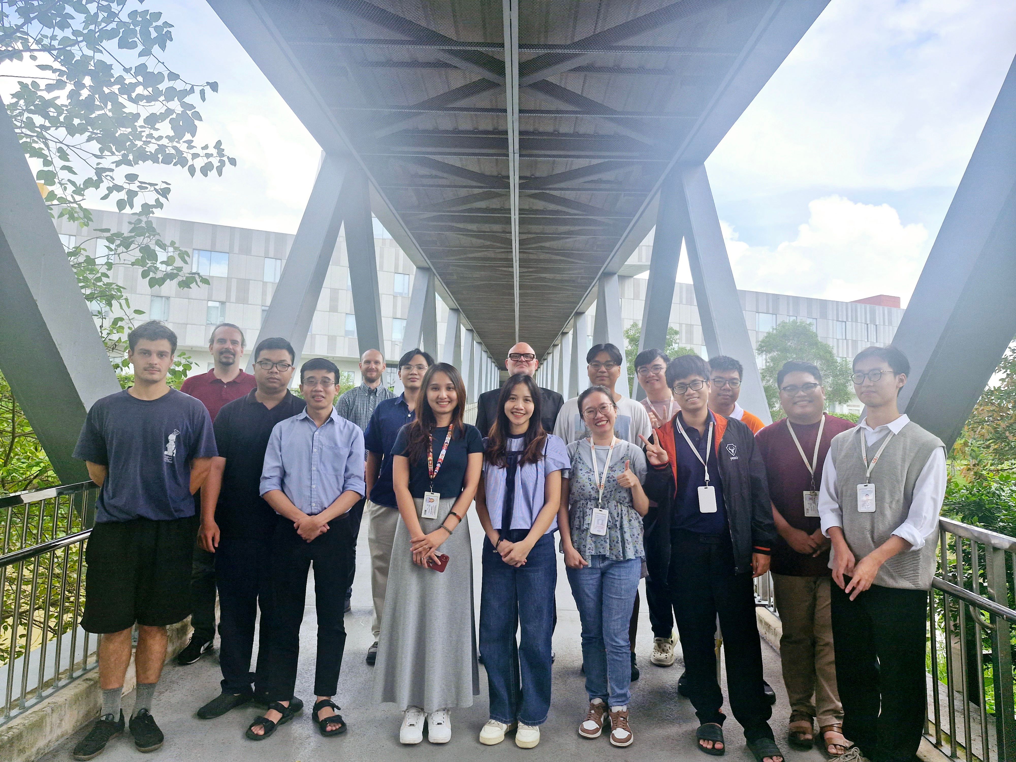 International Learning: VGU Welcomes German Flying Faculty for Core Materials Science Courses
