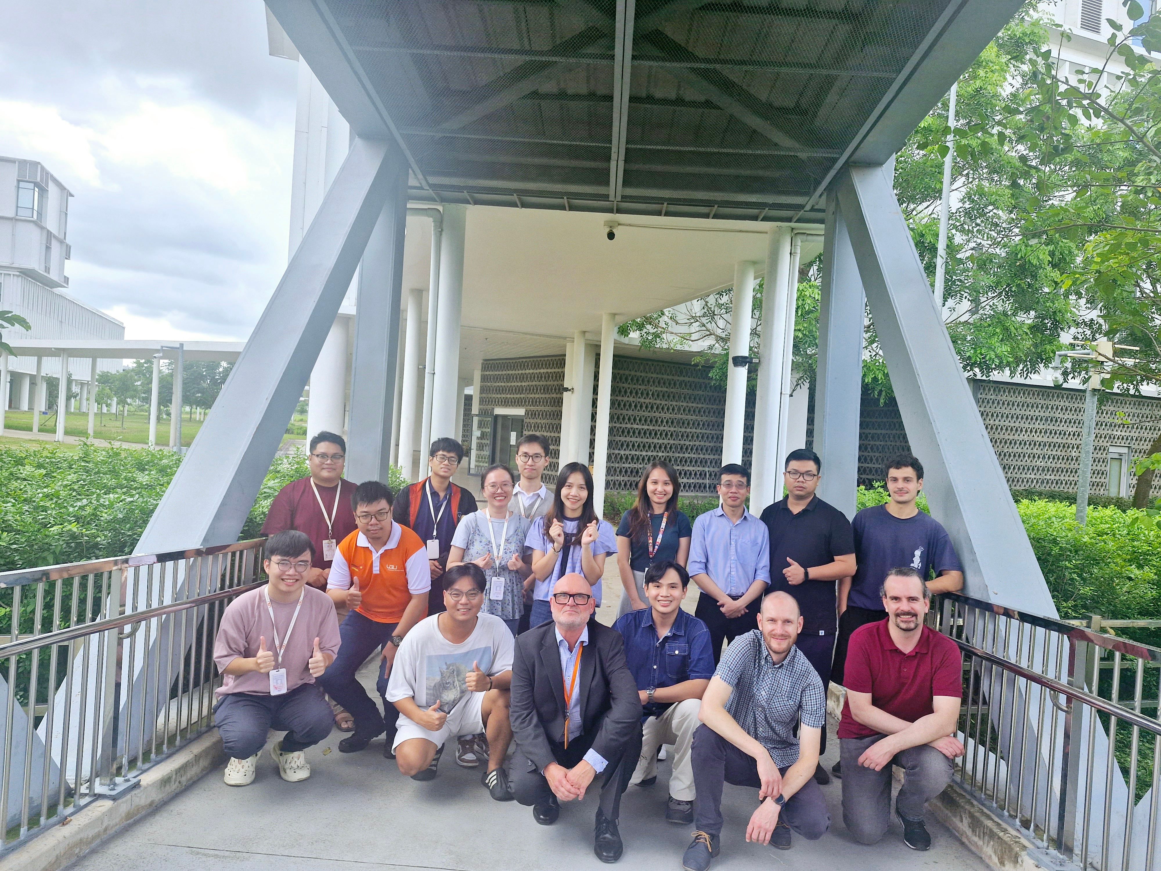 German Flying Faculty at VGU Campus - Group Photo 1