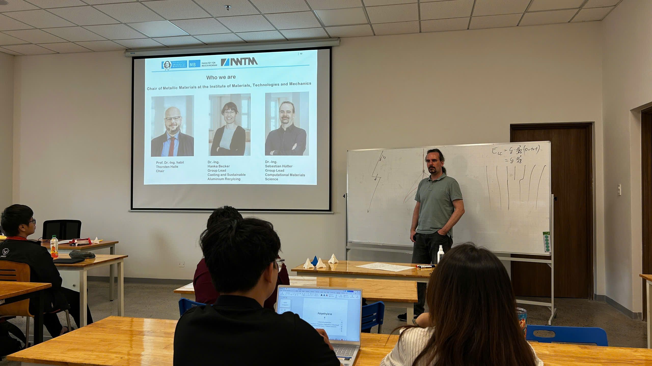 Seminar Highlight: VGU-OVGU Metallic Materials Research & Flying Faculty Overview